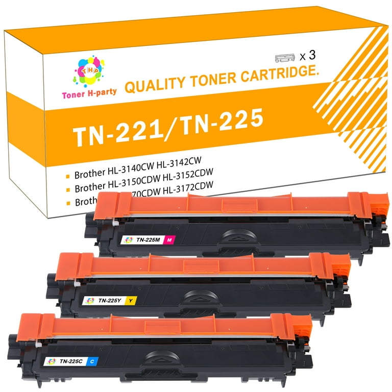 Brother TN221C Toner Cartridge Cyan HL-3140CW HL-3170CDW MFC