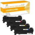 thumbnail image 1 of Toner H-Party Compatible Toner Cartridge for Xerox 106R01477 106R01478 106R01479 106R01480 for Use with Xerox Phaser 6140 6140N 6140DN Printer Ink (Black,Cyan, Magenta, Yellow,4-Pack), 1 of 10