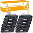 thumbnail image 1 of Toner H-Party Compatible Toner Replacement NO-Chip for HP CF289A 89A LaserJet Enterprise MFP M528dn M528f M507x M507n Enterprise Flow MFP M528c M528z ( 10-Pack, Black), 1 of 11
