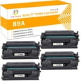 thumbnail image 1 of Toner H-Party Compatible Toner Replacement NO-Chip for HP CF289A 89A LaserJet Enterprise MFP M528dn M528f M507x M507n Enterprise Flow MFP M528c M528z ( 4-Pack, Black), 1 of 11