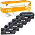 thumbnail image 1 of Toner H-Party Compatible Toner Replacement NO-Chip for HP CF289A 89A LaserJet Enterprise MFP M528dn M528f M507x M507n Enterprise Flow MFP M528c M528z ( 6-Pack, Black), 1 of 11