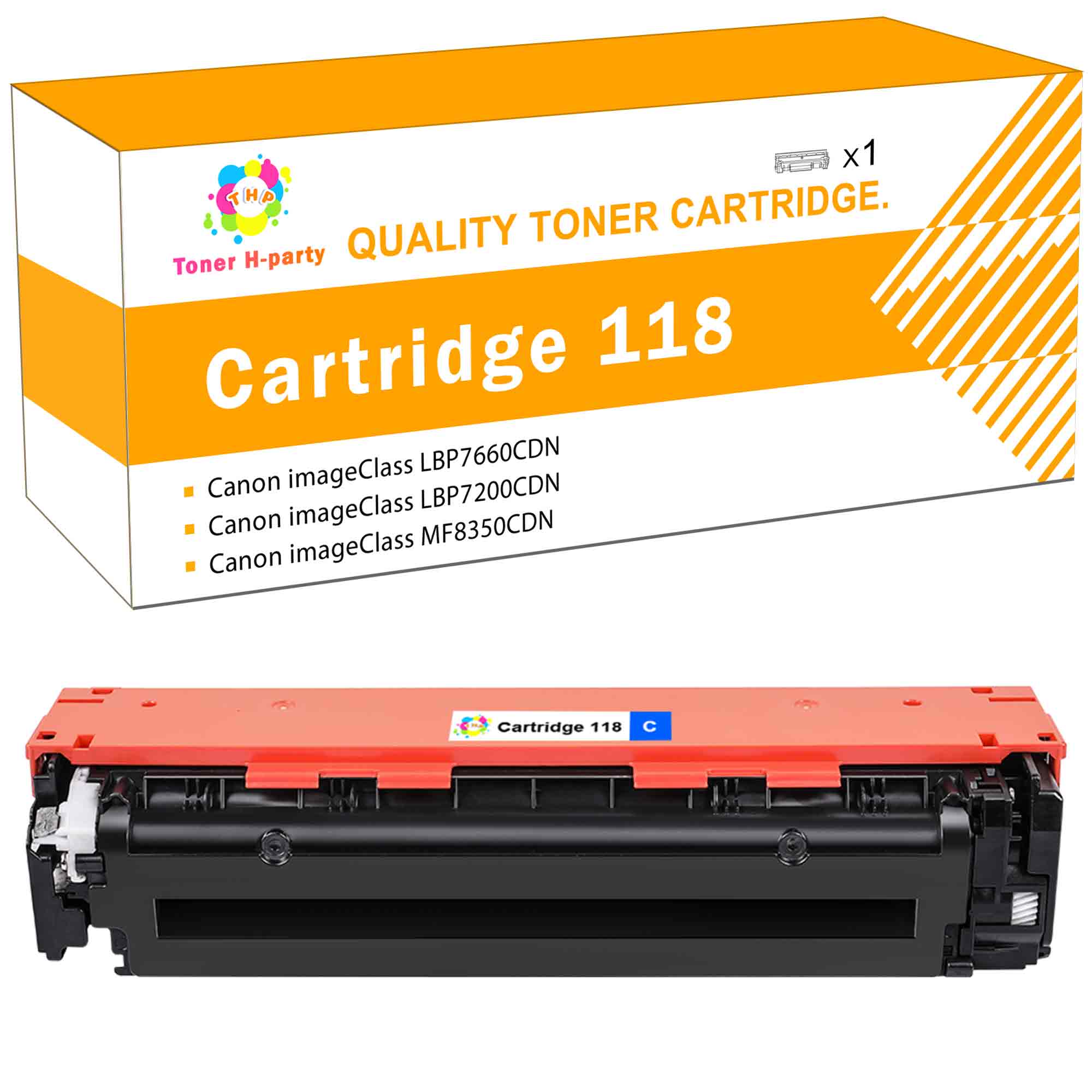 Canon 118, Black Toner Cartridges (2662B004AA), Pack