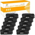 thumbnail image 1 of Toner H-Party Q5949X 49X 49x toner Compatible Toner Cartridge for HP LaserJet 1320 1320N 1320TN 1320NW 3390 3392 Printer (Black，10 Pack，7000 Pages), 1 of 10