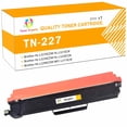 thumbnail image 1 of Colorich (With Chip) 1-Pack Compatible Toner Cartridge for Brother TN-227 TN-227Y MFC-L3750CDW HL-L3210CW HL-L3290CD HL-L3230CDW Printer Ink (Yellow), 1 of 10