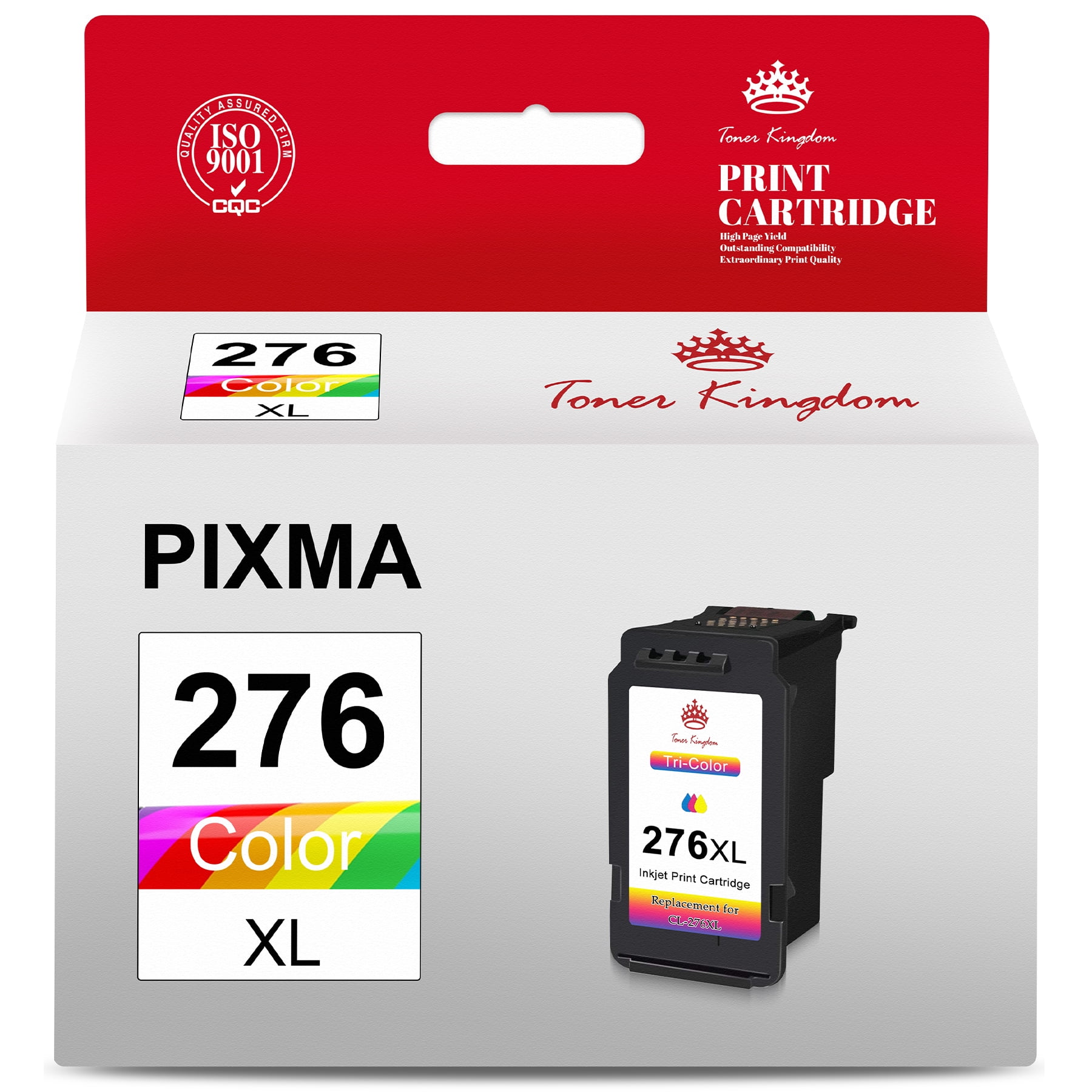 Toner Kingdom CL 276 XL Ink Cartridge for Canon PIXMA TS3500, TS3520
