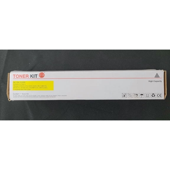 Toner Kit Nl-Ok-C3300, Print-Rite 43459301 Compatible With Okidata C3300