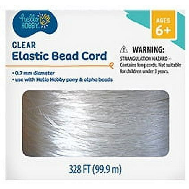 Toner Plastics Bead 'N Stretch .7mm Clear 328ft.
