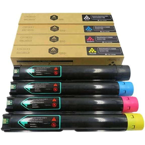 Toner Pros Toner for Xerox C7120-C7130 (4 Color Pack)