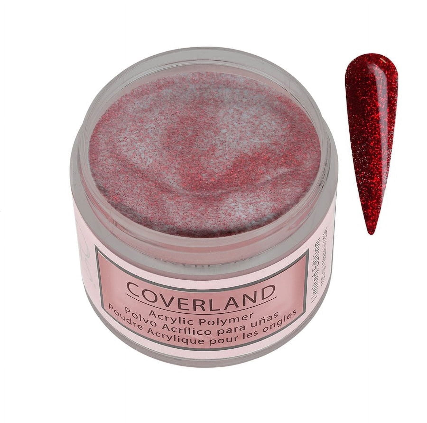 Tones Coverland Acrylic Nail Powder "Date Night " - Limited Edition Acrylic Powder for Nail Design, Sculpting, and Masking Nail Bed Imperfections - Professional Acrylic Nail Supplies (1.5 Oz)