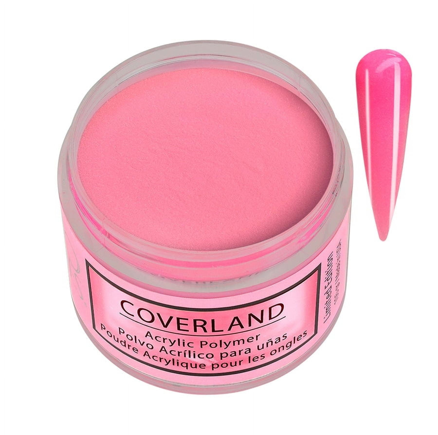 Tones Coverland Acrylic Nail Powder "Hotter than your Ex" - Limited Edition Acrylic Powder for Nail Design, Sculpting, and Masking Nail Bed Imperfections - Professional Acrylic Nail Supplies (1.5 Oz)