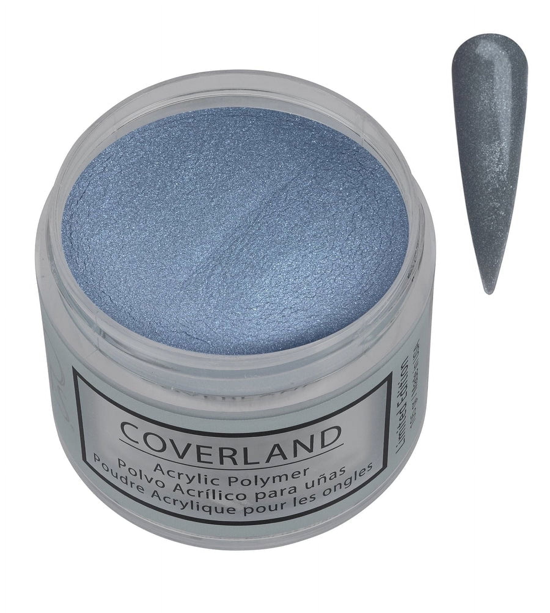 Tones Coverland Acrylic Nail Powder "Metlted Metals" - Limited Edition Acrylic Powder for Nail Design, Sculpting, and Masking Nail Bed Imperfections - Professional Acrylic Nail Supplies (1.5 Oz)