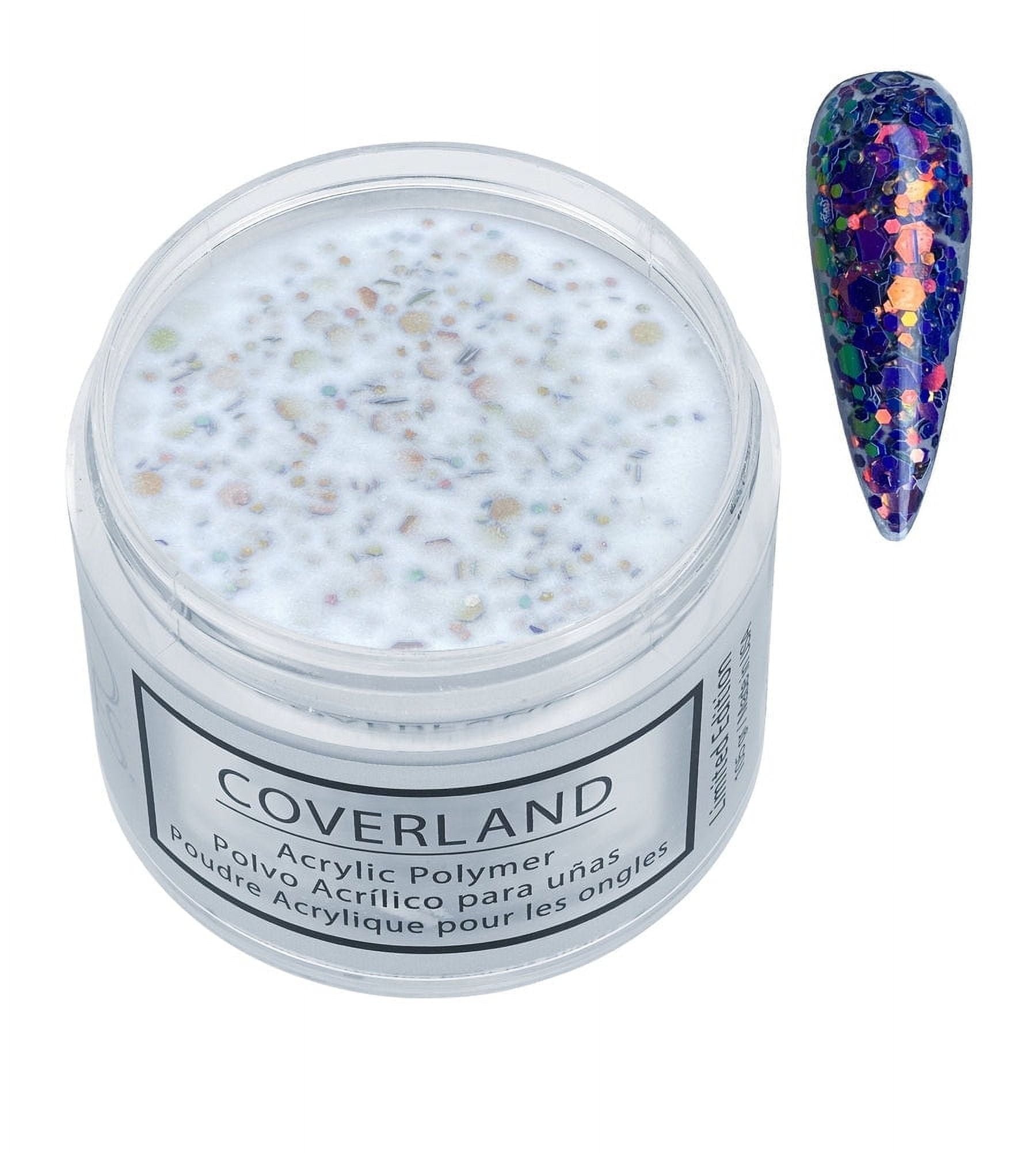 Tones Coverland Acrylic Nail Powder "Miami Nights" - Limited Edition Acrylic Powder for Nail Design, Sculpting, and Masking Nail Bed Imperfections - Professional Acrylic Nail Supplies (1.5 Oz)