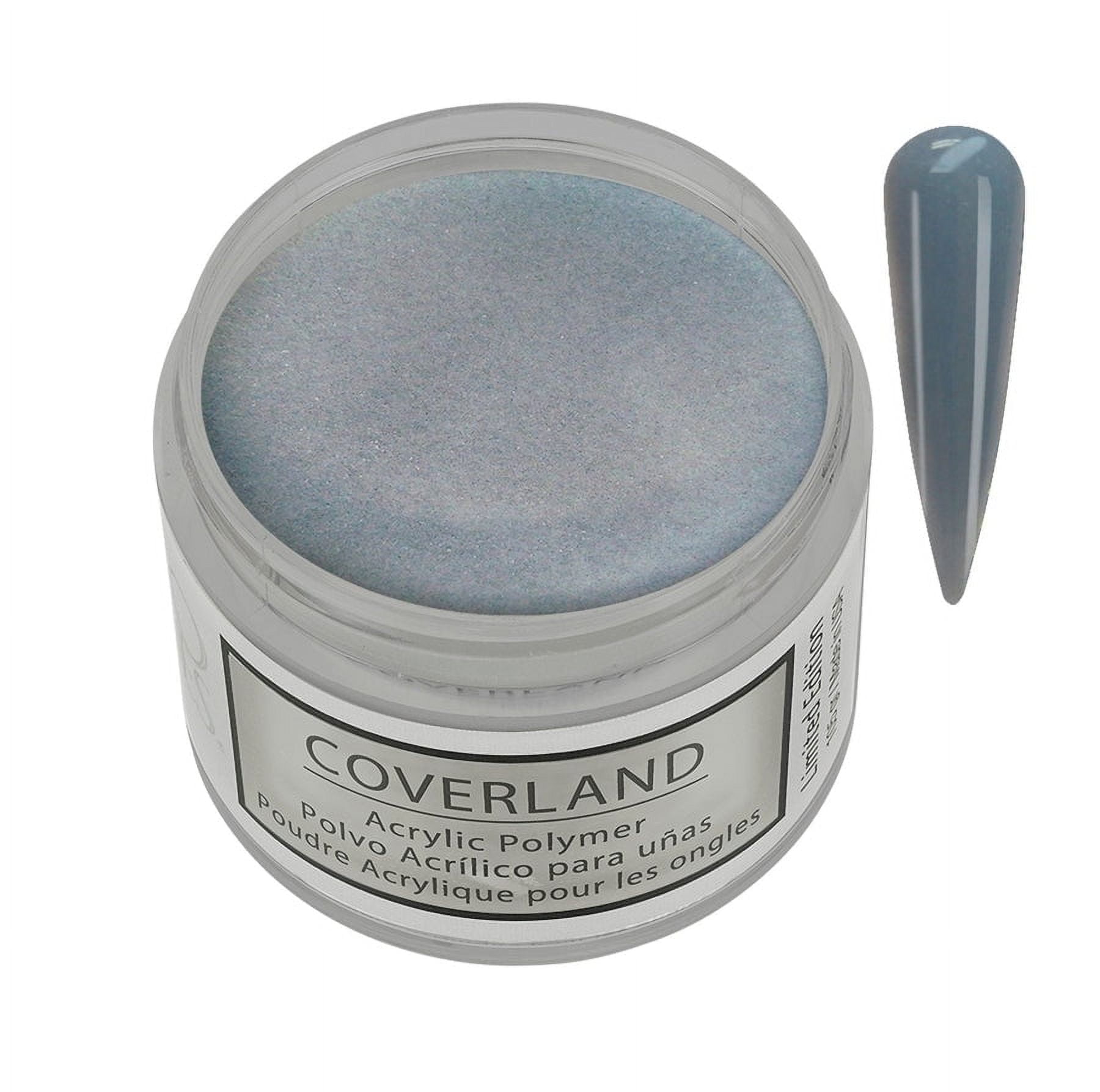 Tones Coverland Acrylic Nail Powder "Moon Dust" - Limited Edition Acrylic Powder for Nail Design, Sculpting, and Masking Nail Bed Imperfections - Professional Acrylic Nail Supplies (1.5 Oz)