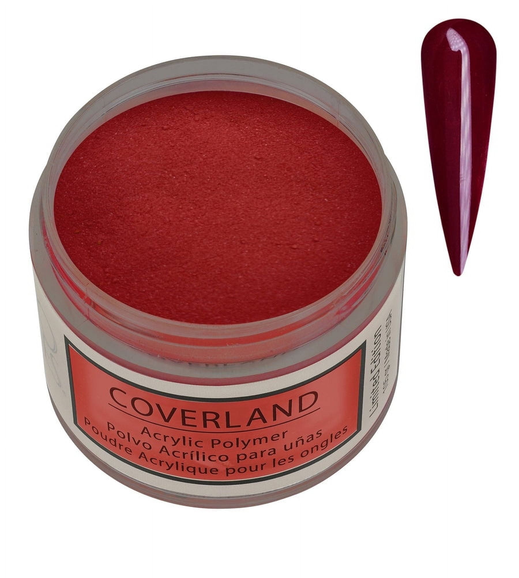 Tones Coverland Acrylic Nail Powder "Show Off" - Limited Edition Acrylic Powder for Nail Design, Sculpting, and Masking Nail Bed Imperfections - Professional Acrylic Nail Supplies (1.5 Oz)