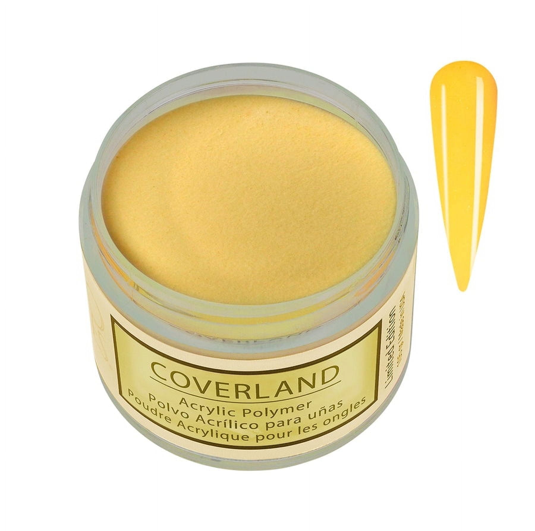 Tones Coverland Acrylic Nail Powder "Sunny Honey" - Limited Edition Acrylic Powder for Nail Design, Sculpting, and Masking Nail Bed Imperfections - Professional Acrylic Nail Supplies (1.5 Oz)