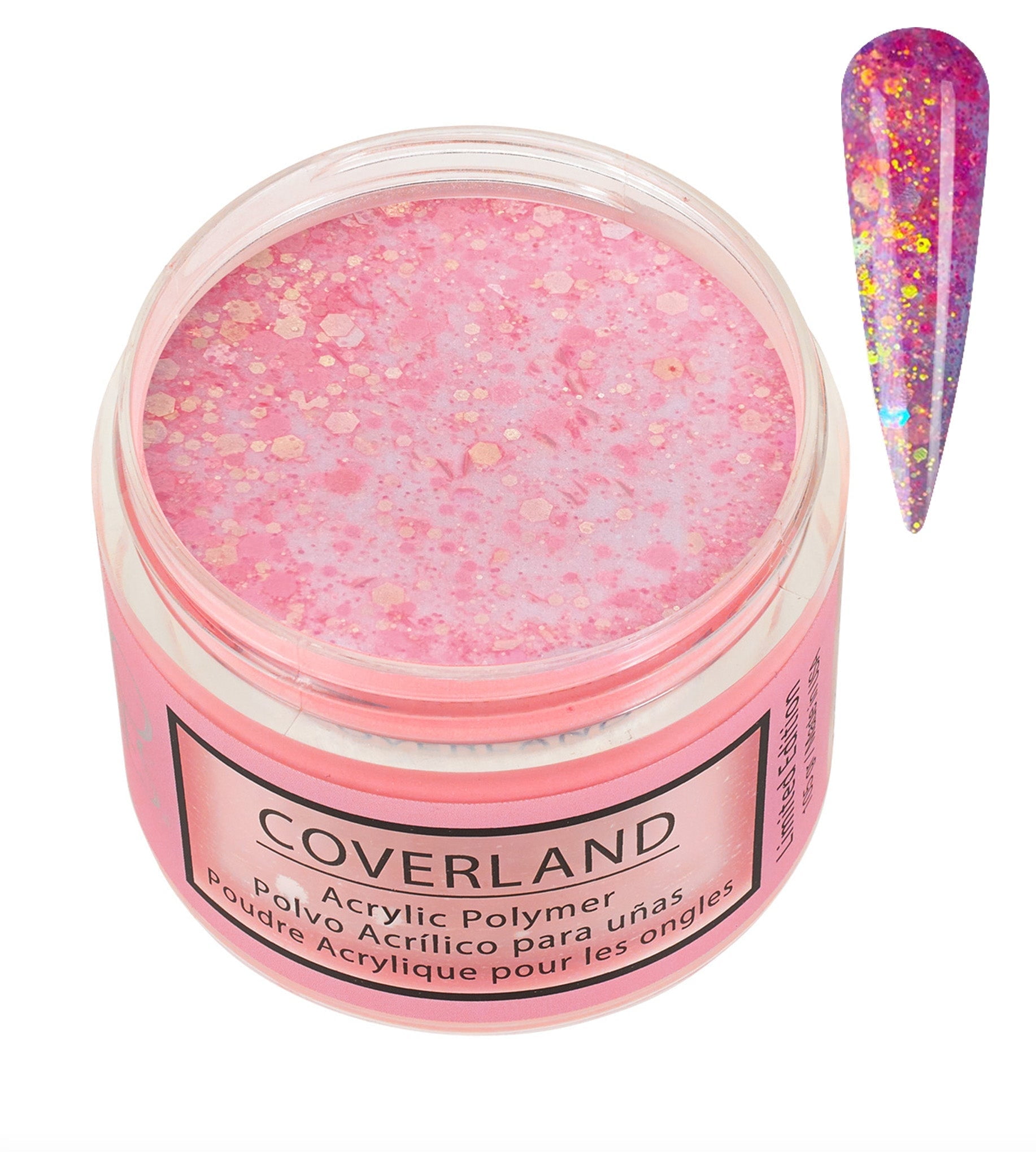 Tones Coverland Acrylic Nail Powder "Tango" - Limited Edition Acrylic Powder for Nail Design, Sculpting, and Masking Nail Bed Imperfections - Professional Acrylic Nail Supplies (1.5 Oz)