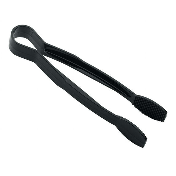 Tong 9" Flat Grip Black