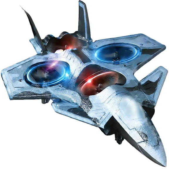 TongLi Kids RC Plane Fighter Jet, Fixed-Wing Crash Resistant EPP Foam Beginner Aircraft Drone Toy for Ages 8-12, Holiday Gift for Christmas, Halloween & Thanksgiving, Camo Blue