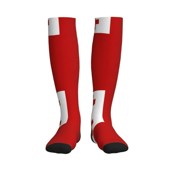 Tonga Flag Compression Socks for Women Men Circulation Graduated Supports Socks for Running Athletic Sports