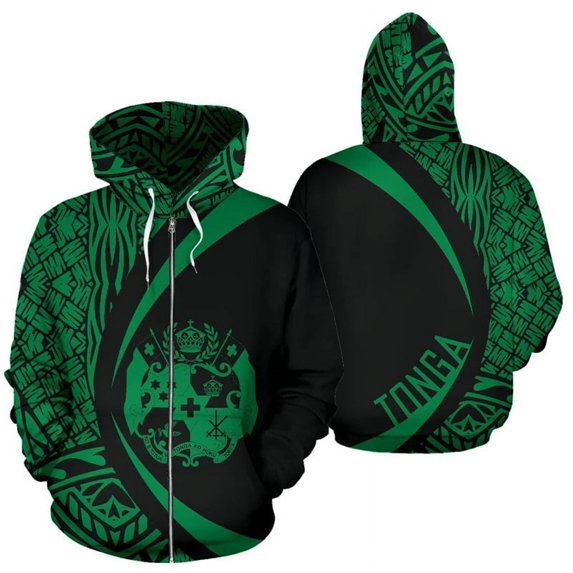 Tonga Polynesian Hoodie Circle Style New All Printed Men Women Zip Up Hoodies Trendy Street Harajuku Pullover Tops Y2k Clothes
