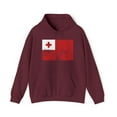 thumbnail image 1 of Tonga Tongan Pride Flag Hoodie, Gifts, Hooded Sweatshirt, 1 of 4