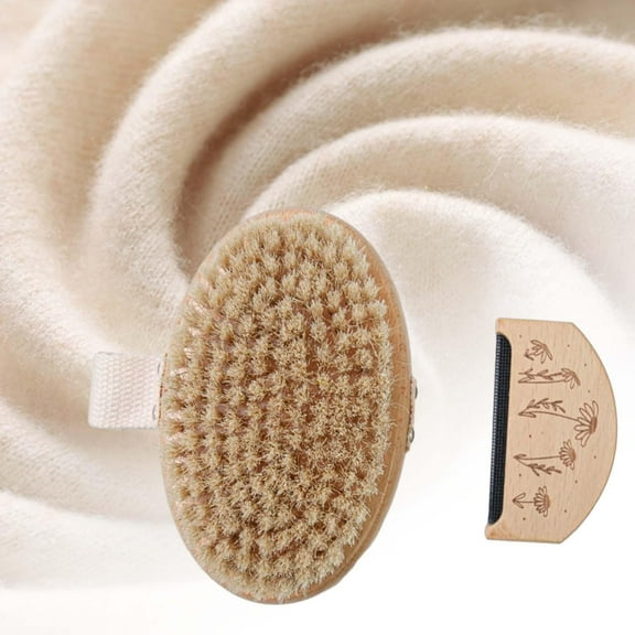 Tongina 2 Pieces Multi Fabric Sweater Comb Wool Comb Handled ing Fuzz Remover Sweater Cashmere Comb Fabric for Wool Coats A