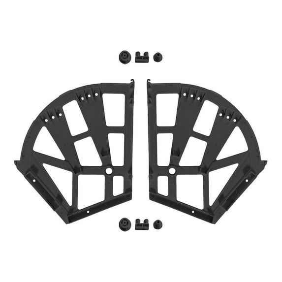 Tongina 2Pcs Shoe Rack Hinges Shoe Drawer Flip Frames Flip Plate Frame Durable Hardware Parts Shoes Drawer Cabinet Hinges for Kitchen White 3 layer