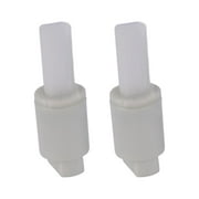 Tongina 2Pcs Toilet Lid Damper Toilet Lid Connection Parts Universal Toilet Cover Deceleration for Bathroom Toilet Seat Repair Counter clockwise