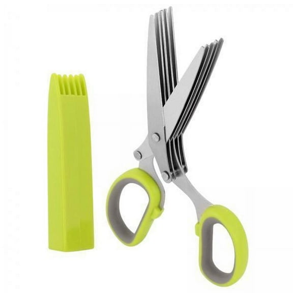 Tongina 2x Security Shredding Scissors Kitchen Shallot Onion Cutter Cooking Tool, Mincer, Sharp Dishwasher , Culinary Chopper 2 Pcs