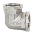 thumbnail image 1 of Tongina 2x1/2'' Stainless Steel Female Thread Pipe Fitting Coupling Connector #2, 1 of 8