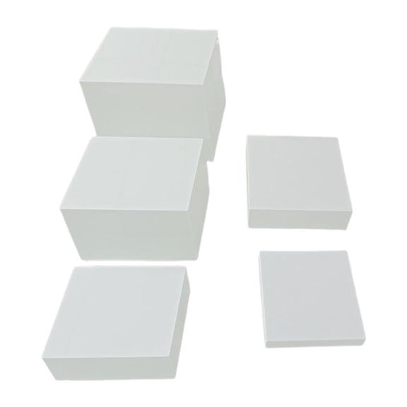 Tongina 5Pcs Buffet Riser, Dessert Table Display Set Food for Buffet Table, Cube Display Nesting for Food Candy Parties