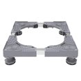 thumbnail image 1 of Tongina Adjustable Washing Machine Base Fridge Undercarriage Stand for Refrigerators Gray, 1 of 8