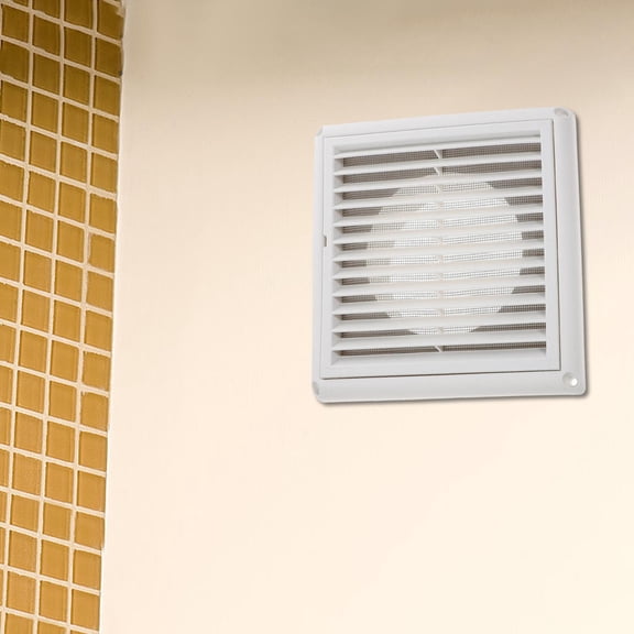 Tongina Air Cover Vent Return Grill Exhaust,Premium,Durable Air Vent Deflector, Grille Louvers Covers for Home Wall Bathroom Office 125mm