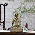 thumbnail image 1 of Tongina Buddha Statue, Resin Artwork Sitting Buddha Statues Sculpture, Thai Buddha Figurine for Home Office Table Cabinet Shelf Decor B, 1 of 8