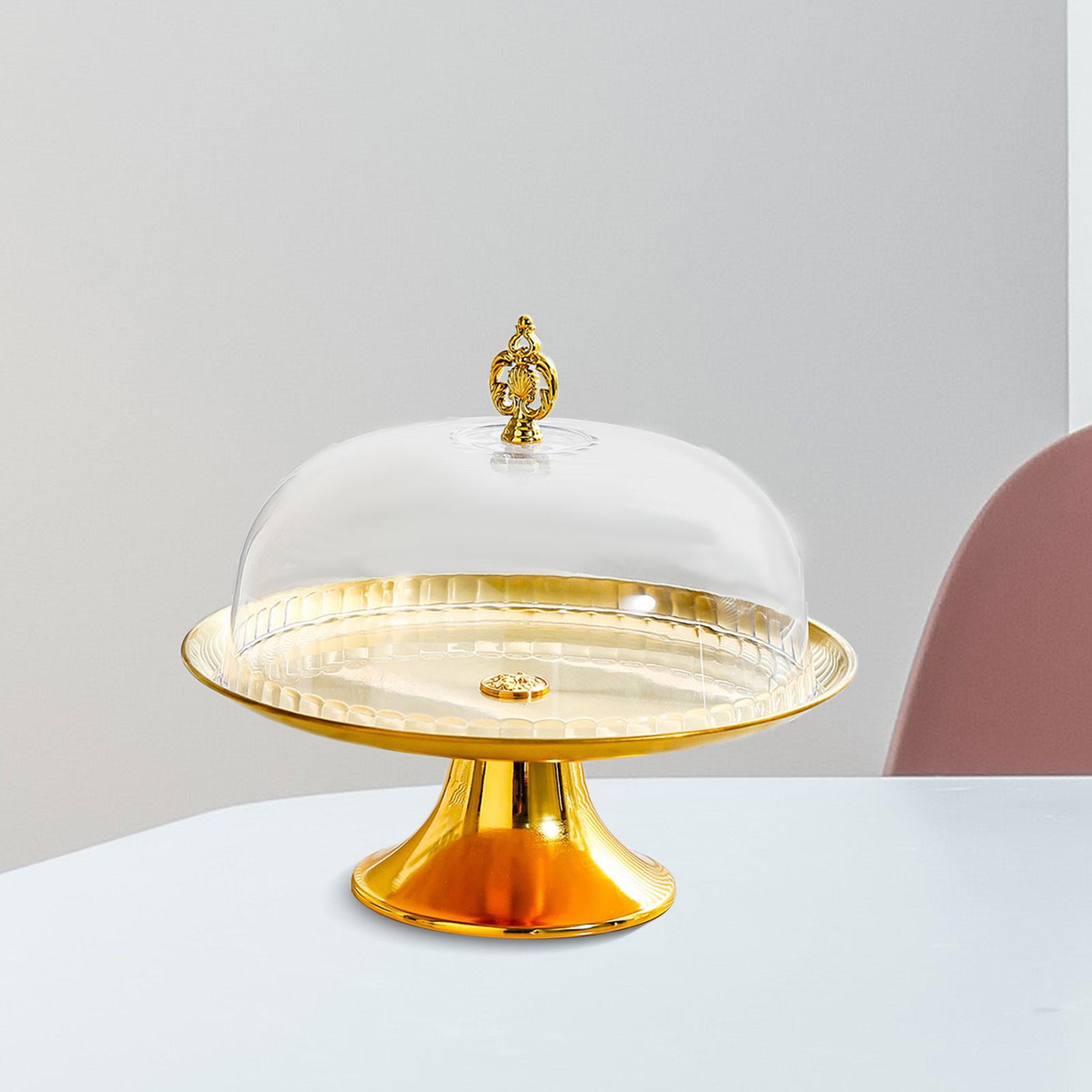 Tongina Cake Stand Cake Plates Bread Plates Elegant with Dome Cover ...