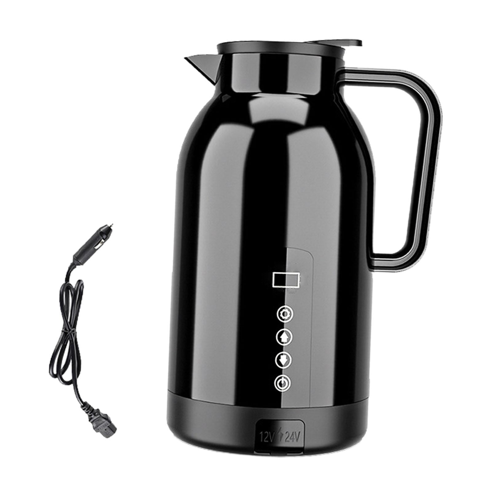 Tongina Car Electric Kettle 12V/24V Boiling Water Heating Cup Hot Water
