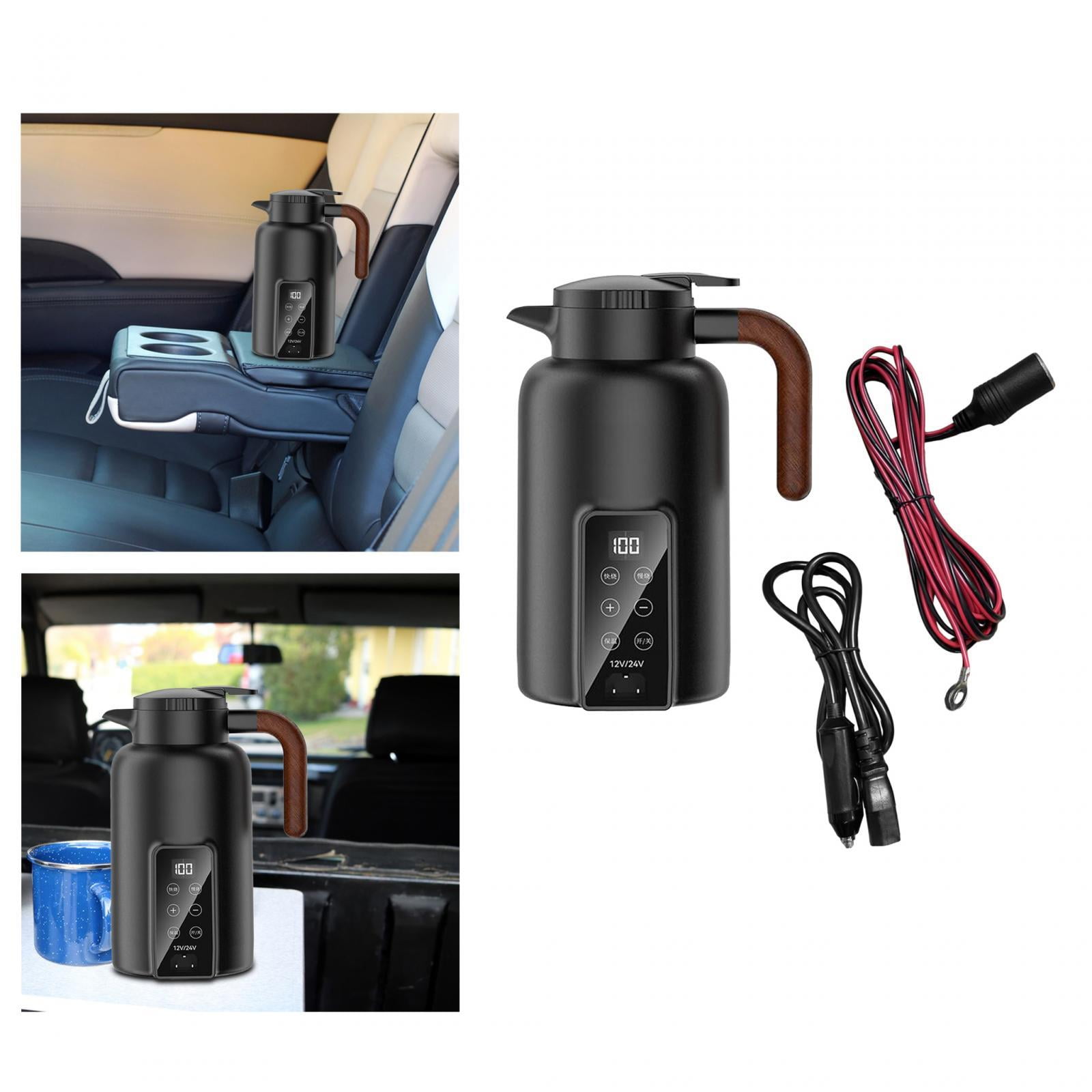 Tongina Car Heating Cup Auto Heating Kettle Travel Coffee Mug Tumbler