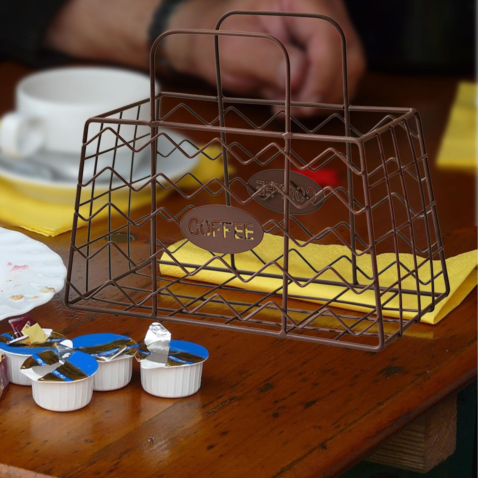 Tongina Coffee Pod Basket Coffee Bar Accessories Creamer Holder Iron