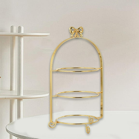 Tongina Cupcake Stand,Decorative Dessert Display,Party Serving Tray,Snack Display Fruit Plate Rack,Serving Stand for Countertop Decor three tier