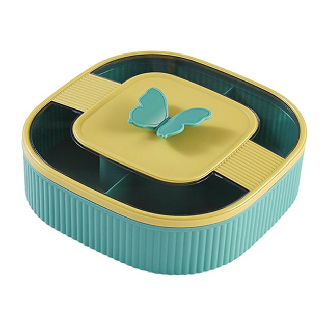 Tongina Divided Serving Tray Party Snack Tray Reusable Candy and Nut