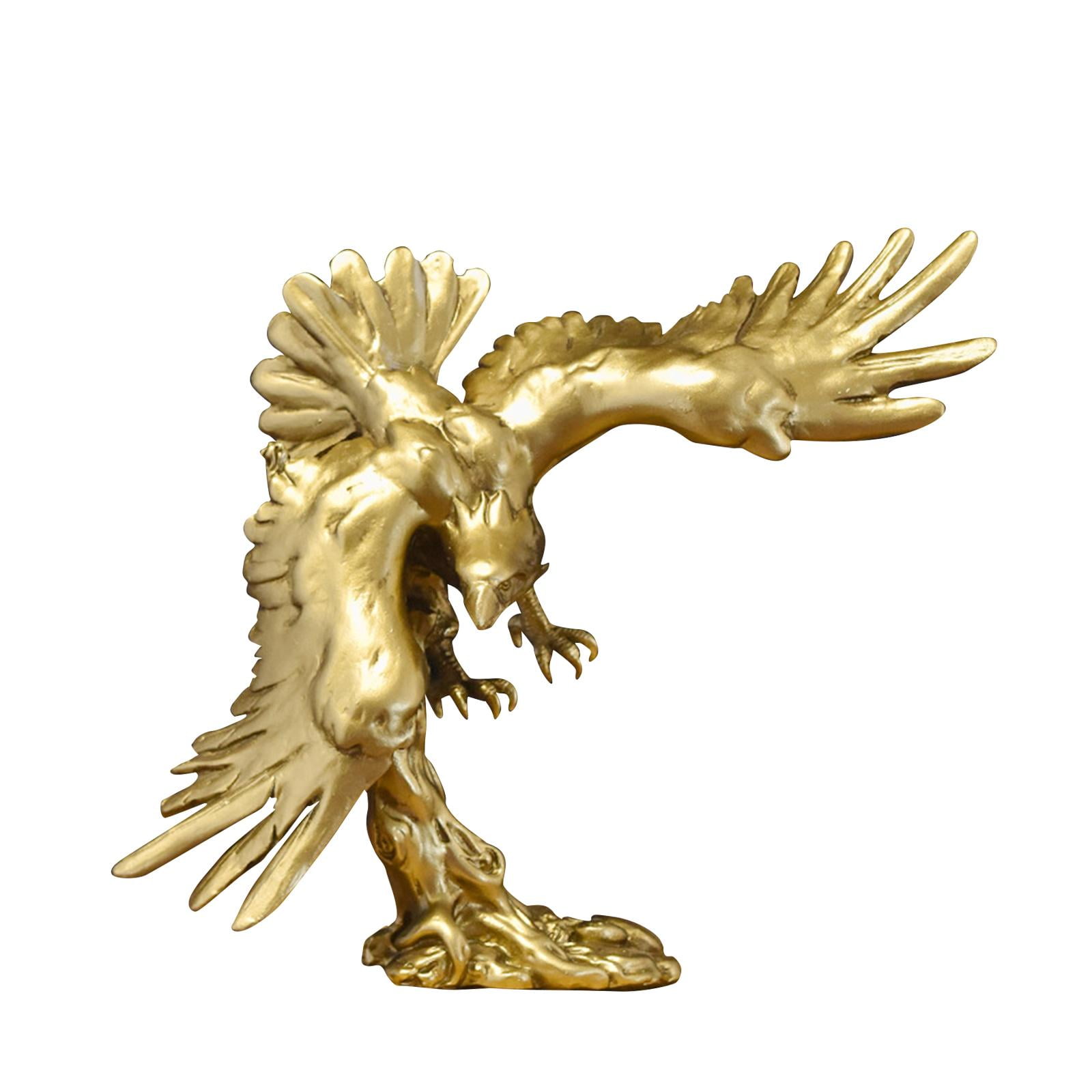 Tongina Eagle Figurine Eagle Resin Ornaments Statue Decor Objects ...