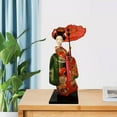 thumbnail image 1 of Tongina Ethnic Japanese Geisha Dolls Kimono Dolls Ornament Miniature Figurines Lady Statuette Asian Geisha Doll for Table Decoration D, 1 of 8
