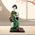 thumbnail image 1 of Tongina Japanese Geisha Kimono Dolls, 12 inch Traditional Ornament Lady Statuette Miniature Figurines for Bedroom Tabletop Girl Women G, 1 of 8