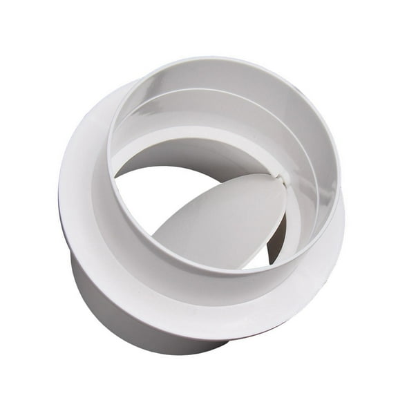 Tongina Pipe Draft Exhaust Fan Backdraft Damper Fine Workmanship Durable Leakproof Portable for Home Exhaust Fan Ducting Hose , 80mm