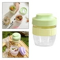 Tongina Salad Cup Overnight Oats Jars Portable Milk Cup Salad Container