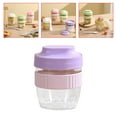 Tongina Salad Cup Overnight Oats Jars Portable Milk Cup Salad Container