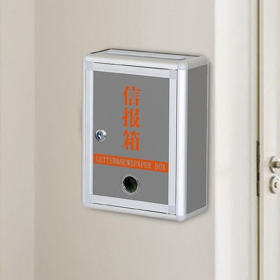 Tongina Suggestion Box Exhibition Competition Box Collection Box with Lock Letter Box Drop Box Comments Box for Business Hotel School