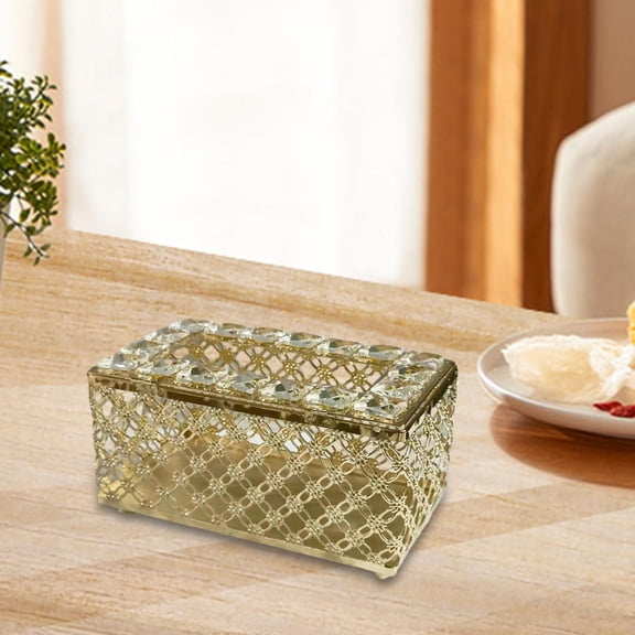 Tongina Tissue Box Cover Paper Holder Container Portable Accessories Home Decor,Tissue Dispenser Napkin Case for Outdoor Study Toilet B