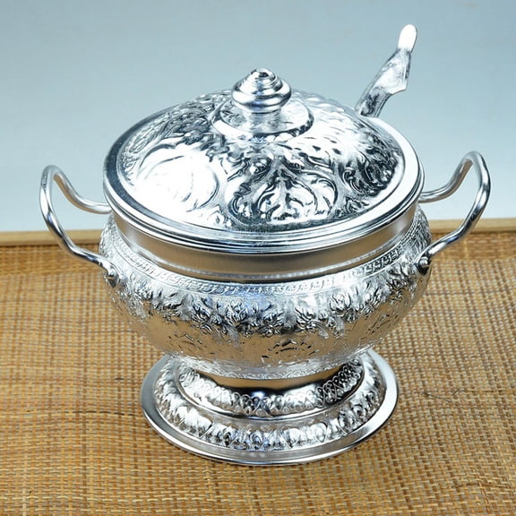 Tongina Tom Serving Pots Food Serving Utensil Retro Easy to Clean Soup Serving Bowl French Onion Soup Bowls for Restaurant Kitchen