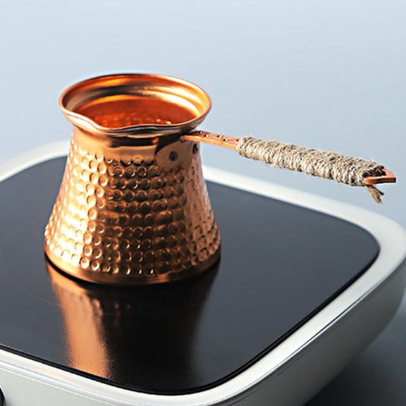 Tongina Turkish Coffee Pot Coffee Maker Cafe Accessories Bar Tea Maker Pouring Heavy Duty Melting Arabic Greek Pot Turkish Coffee Cup